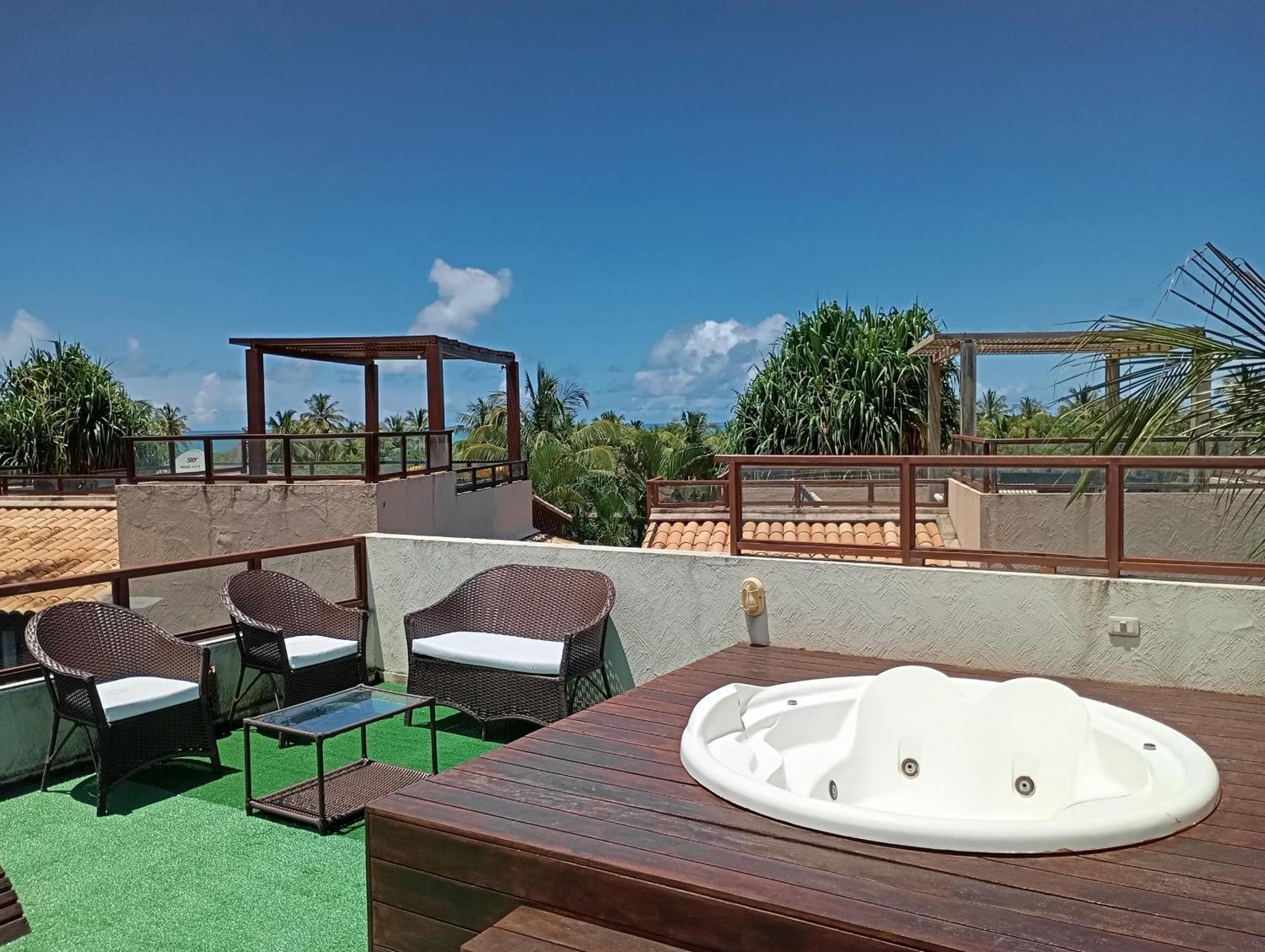 Praia de Pipa Pipa Beleza Spa Resort_Chale Duplex/Jacuzzi מראה חיצוני תמונה